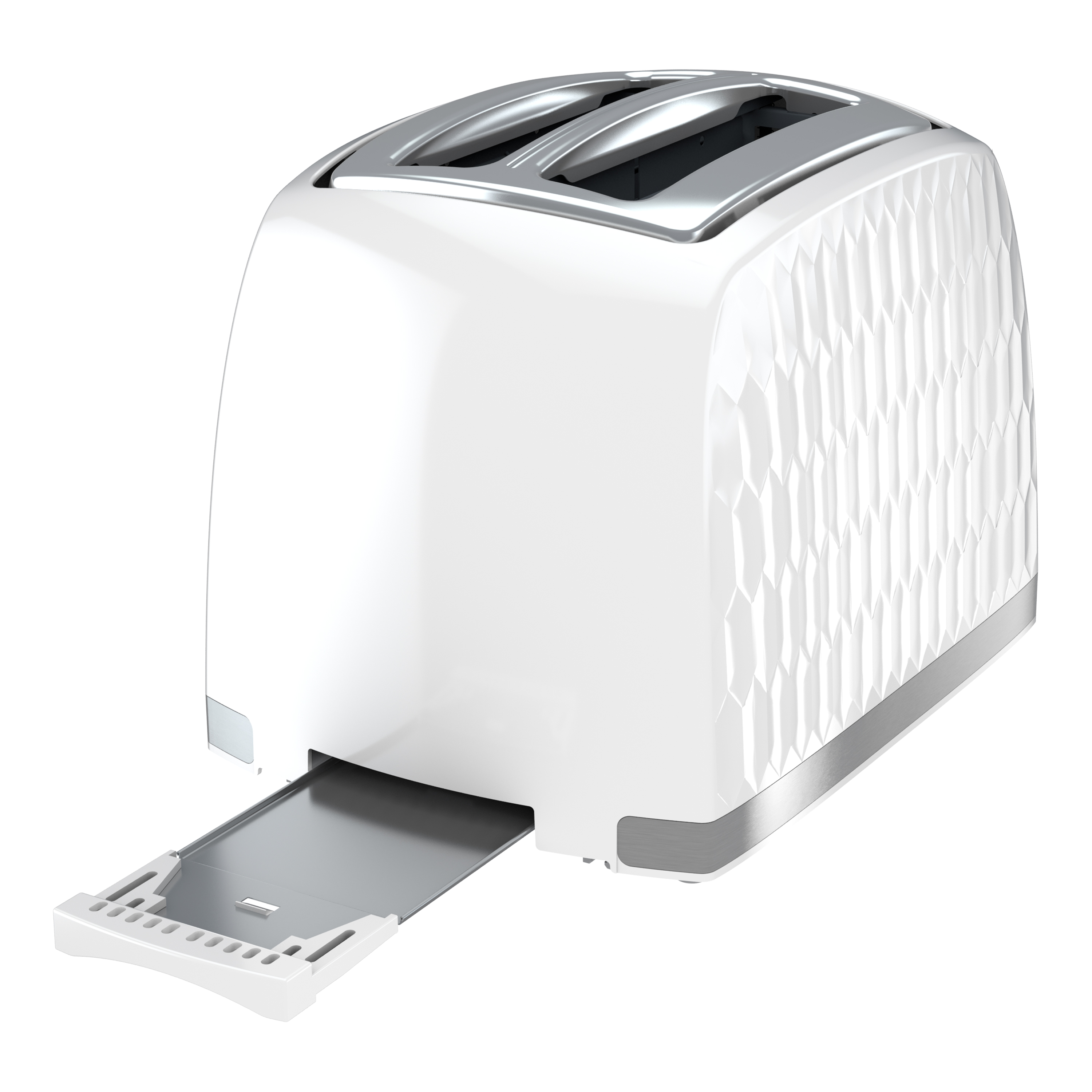 Honeycomb Collection 2 Slice Toaster BLACK DECKER